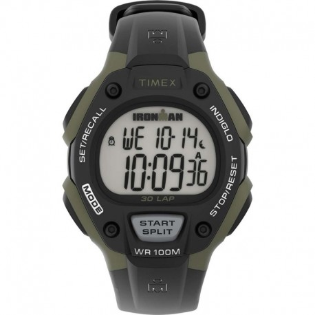 Timex IRONMAN Men' s 30-Lap - Black/Green