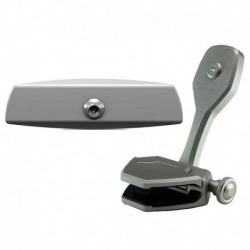 PTM Edge Mirror/Bracket Kit w/VR-140 Elite Mirror & ZXR-300 (Titanium Grey)