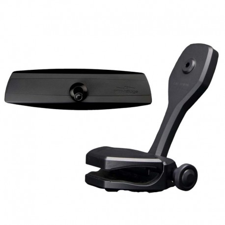 PTM Edge Mirror/Bracket Kit w/VR-140 Elite Mirror & ZXR-320 (Black)