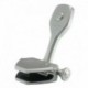 PTM Edge ZXR-360 Pivoting Mirror Bracket - Silver