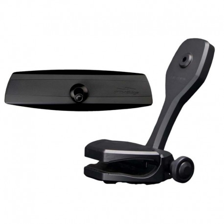 PTM Edge Mirror/Bracket Kit w/VR-140 Elite Mirror & ZXR-361 (Black)