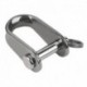 Schaefer Stamped "D" Shackle - 1/4"