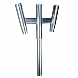 C.E. Smith Aluminum Trident Rod Holder