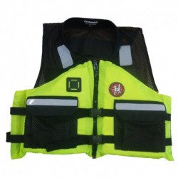 First Watch AV-5001 Crew Vest - Hi-Vis Yellow - XXL to 3XL