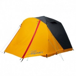 Coleman PEAK1 4-Person Dome Tent - Marigold/Dark Stone