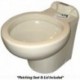 Raritan Marine Elegance - Household Style - Bone - Remote Intake Pump - Smart Toilet Control - 12v