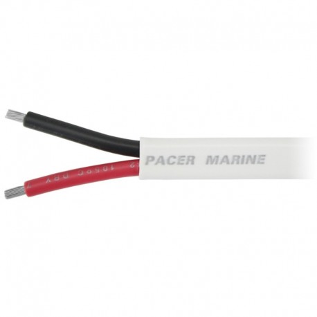 Pacer 16/2 AWG Duplex Cable - Red/Black - 100'