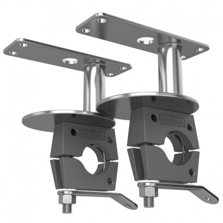 Magma Crossover Dual Horizontal Round Rail Mount - Standard Rails