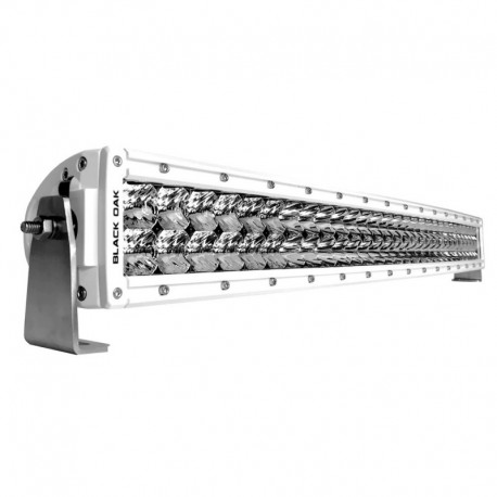 Black Oak Pro Series Curved Double Row Combo 30" Light Bar - White