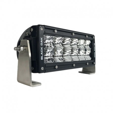 Black Oak Pro Series Double Row Combo 6" Light Bar - Black