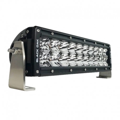 Black Oak Pro Series Double Row Combo 10" Light Bar - Black