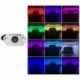 Black Oak Rock Accent Light - RGB - White Housing