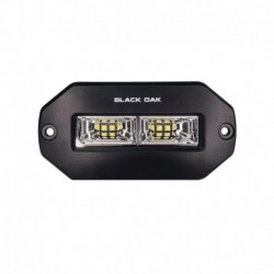 Black Oak Pro Series 4" Flush Mount Spreader Light - Black Housing