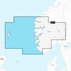 Garmin Navionics+ NSEU051R - Norway, Lista to Sognefjord - Marine Chart