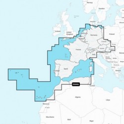 Garmin Navionics+ NSEU646L - Europe, Central & West - Marine Chart