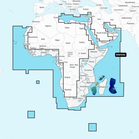 Garmin Navionics Vision+ NVAF630L - Africa & Middle East - Marine Chart