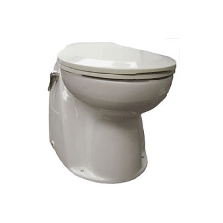 Raritan Atlantes Freedom w/ Vortex-Vac - Household Style - White - Freshwater Solenoid - Smart Toilet Control - 12v