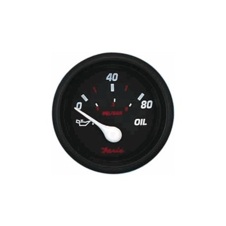 Faria Professional Red 2" Oil Pressure Gauge