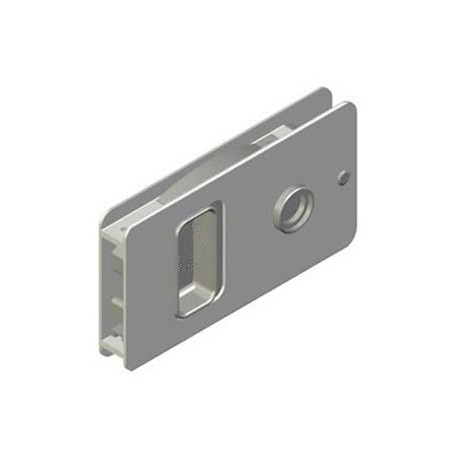 Southco Door Entry Lockset Flush - White