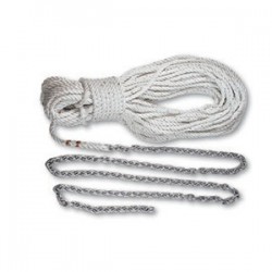 Lewmar Anchor Rode 215' - 15' of 1/4" Chain & 200' of 1/2" Rope w/Shackle