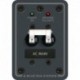 Blue Sea 8079 AC Main Only Circuit Breaker Panel - White Switches