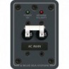 Blue Sea 8079 AC Main Only Circuit Breaker Panel - White Switches