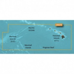 Garmin BlueChart g3 HD - HXUS027R - Hawaiian Islands - Mariana Islands - microSD /SD