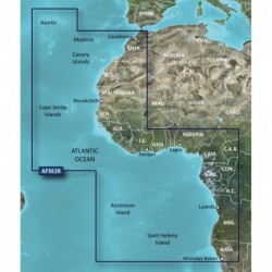 Garmin BlueChart g3 HD - HXAF003R - Western Africa - microSD /SD