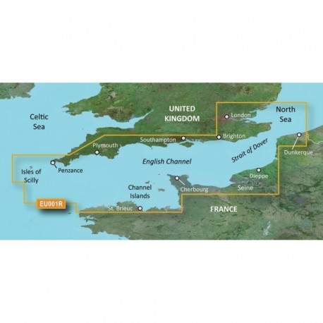 Garmin BlueChart g3 HD - HXEU001R - English Channel - microSD /SD