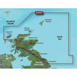 Garmin BlueChart g3 HD - HXEU003R - Great Britain Northeast Coast - microSD /SD