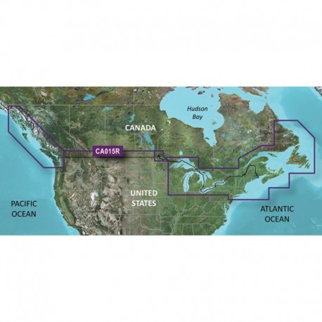 Garmin BlueChart g3 HD - HXCA600X - Canada - microSD /SD