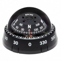 Ritchie XP-99 Kayaker Compass - Surface Mount - Black