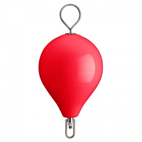 Polyform 17" CM Mooring Buoy w/SS Iron - Red