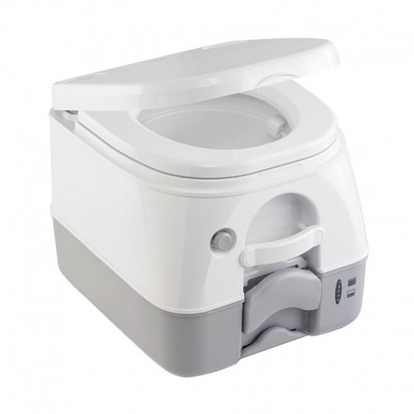 Dometic 974 Portable Toilet w/Mounting Brackets -2.6 Gallon - Grey