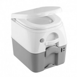Dometic 975 MSD Portable Toilet w/Mounting Brackets - 5 Gallon - Grey