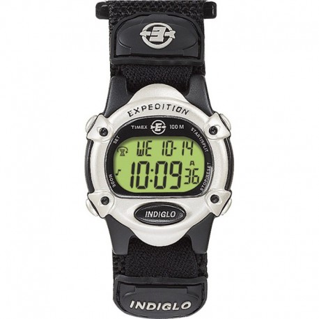 Timex Expedition Women' s Chrono Alarm Timer - Silver/Black