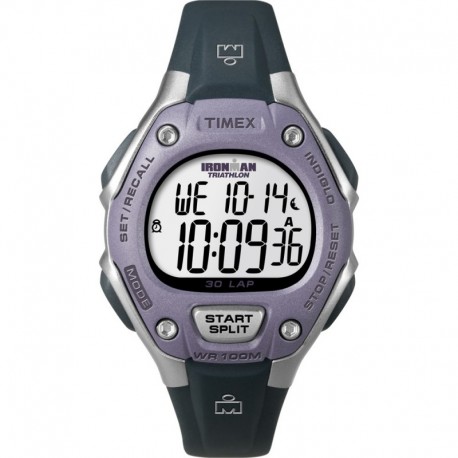 Timex IRONMAN 30-Lap Mid-Size - Black/Lilac