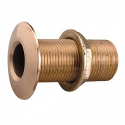 Perko 1/2" Thru-Hull Fitting w/Pipe Thread Bronze MADE IN THE USA