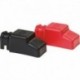 Blue Sea 4018 Square CableCap Insulators Pair Red/Black