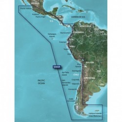 Garmin BlueChart g3 Vision HD - VSA002R - South America West Coast - microSD /SD