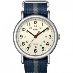 Timex Weekender Slip-Thru Watch - Navy/Grey