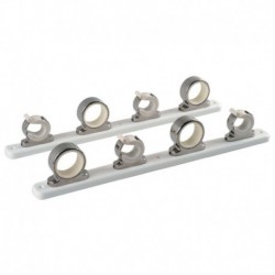 TACO 4-Rod Hanger w/Poly Rack - Polished Stainless Steel