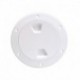 Beckson 4" Smooth Center Screw-Out Deck Plate - White