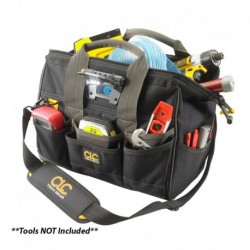 CLC L230 Tech Gear LED Lighted BigMouth Tool Bag - 14"