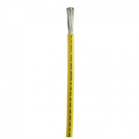 Ancor Yellow 2 AWG Battery Cable - Sold By The Foot