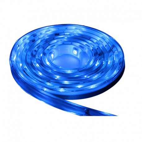 Lunasea Waterproof IP68 LED Strip Lights - Blue - 2M