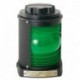 Perko Side Light - Black Plastic, Green Lens