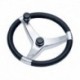 Schmitt & Ongaro Evo Pro 316 Cast Stainless Steel Steering Wheel w/Control Knob - 15.5" Diameter