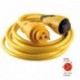 Marinco CS30-25 EEL 30A 125V Shore Power Cordset - 25' - Yellow