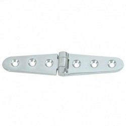 Whitecap Strap Hinge - 304 Stainless Steel - 6" x 1-1/8"